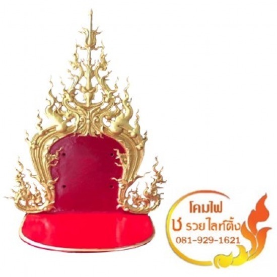 ผู้ผลิตโคมไฟประติมากรรมหงษ์ กินรี ช รวยไลท์ติ้ง - หิ้งพระประติมากรรม รุ่นติดผนัง