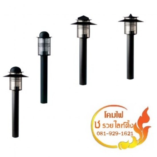 โคมไฟทางเดิน Bollard โคมไฟทางเดิน Bollard  ไฟติดทางเดินในรีสอร์ท 